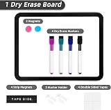 VUSIGN Small White Board Dry Erase 8.5 x 11 Magnetic Mini Whiteboard with view 6