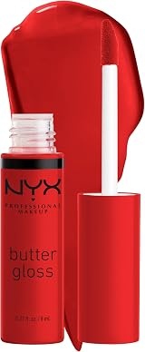 NYX Butter Gloss Apple Crisp Lip Gloss 0.23 oz Nude Pink Shine