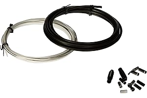 Jagwire Elite Sealed Shift/Gear Cable Kit (x2 Cables) - Stealth Black