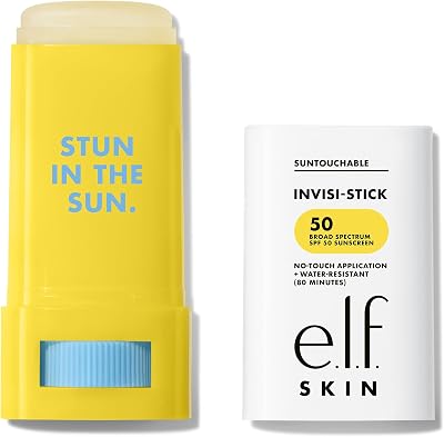 e.l.f. Suntouchable Invisi-Stick SPF 50 Face Sunscreen Stick