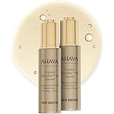 AHAVA Crystal Osmoter X6 Serum Duo Set, 1 Fl.Oz x 2 - Smooth oily lotion with Dead Sea Minerals & Osmoter, to enhance skin radiance, provide firmness and treatment against wrinkles & fine lines