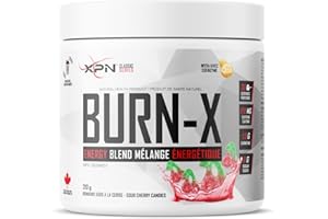 BURN-X | XPN | ENERGY POWDER FORMULA | 210G | 30 SERVINGS | (Sour Cherry Candies)