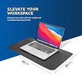 DesireTech Reversible Desk Mat Medium 40x80cm Dual-Sided Waterproof Faux view 2