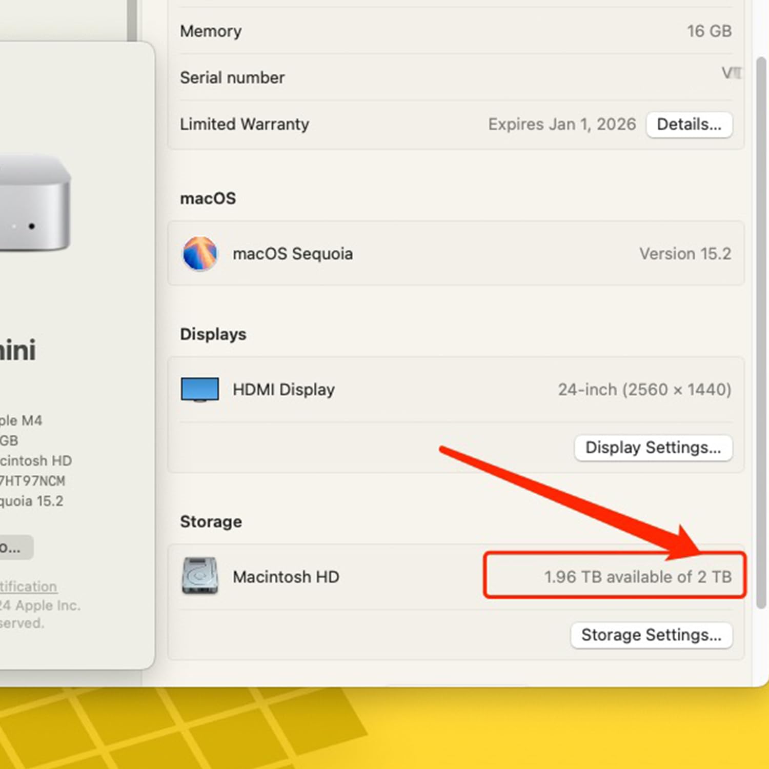 Mac mini M4 Pro SSD 4TB Hard Disk Upgrade DIY (M4-2TB)