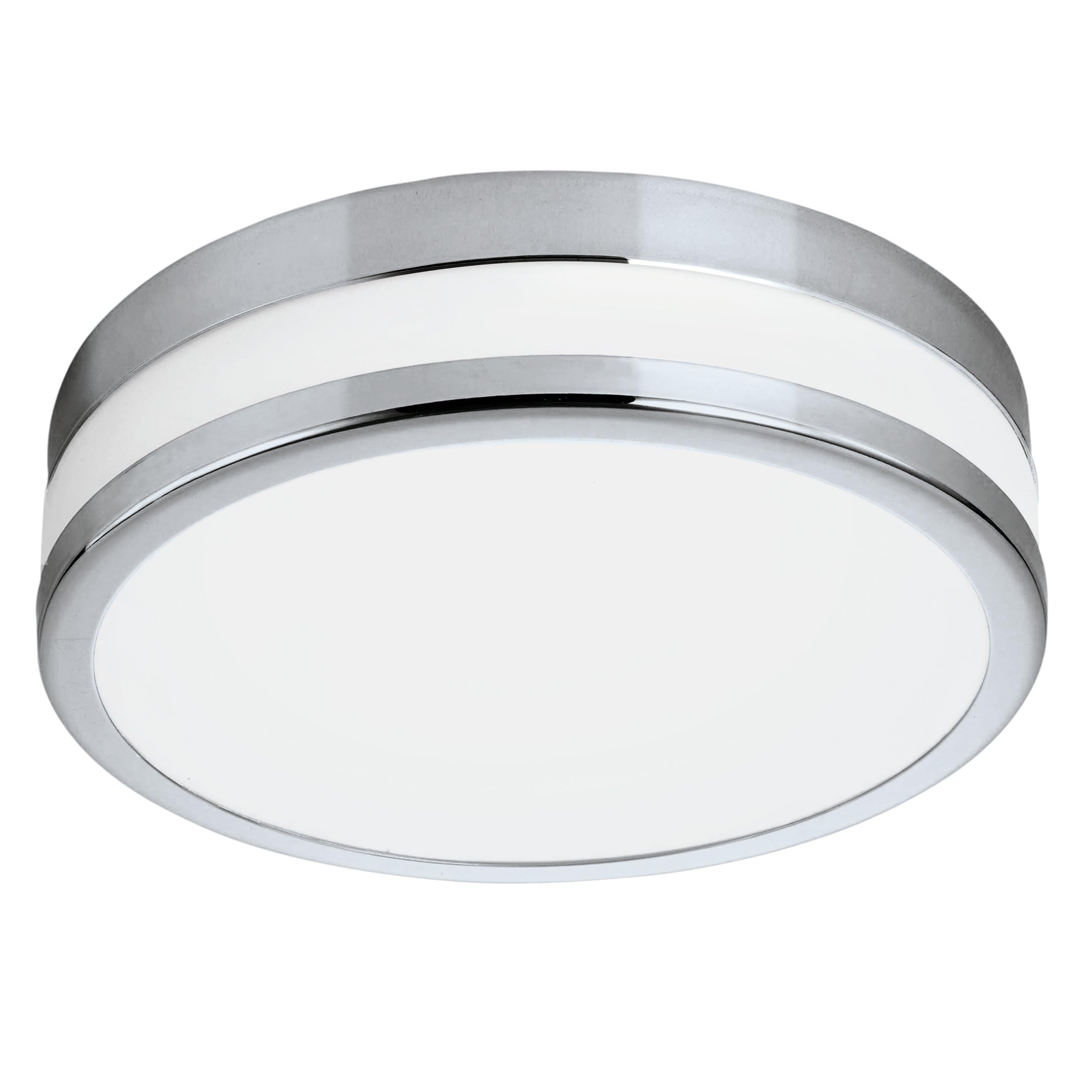 Eglo 94999 LED Palermo Bathroom Wall or Ceiling Light in Chrome, Ø 29,5 cm