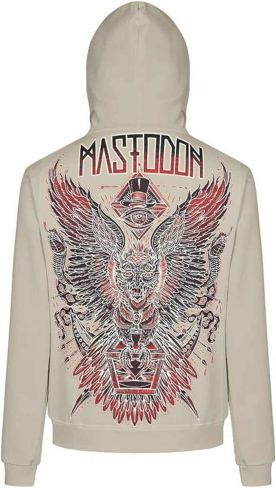 Etmriy Mustodon Wings Skull Pattern Unisex Sweatshirts Men/Women Classic - Dreadful Cotton Slim Blouse