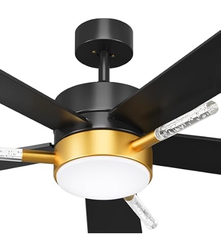LANMEL Metal Ceiling Fan with Lights and Remote, 42 Inch, White | Modern Low Profile Flush Mount, Reversible, 3CCT Dimmable, Quiet, LED, For Bedroom, Living Room, Indoor/Outdoor Patio Use