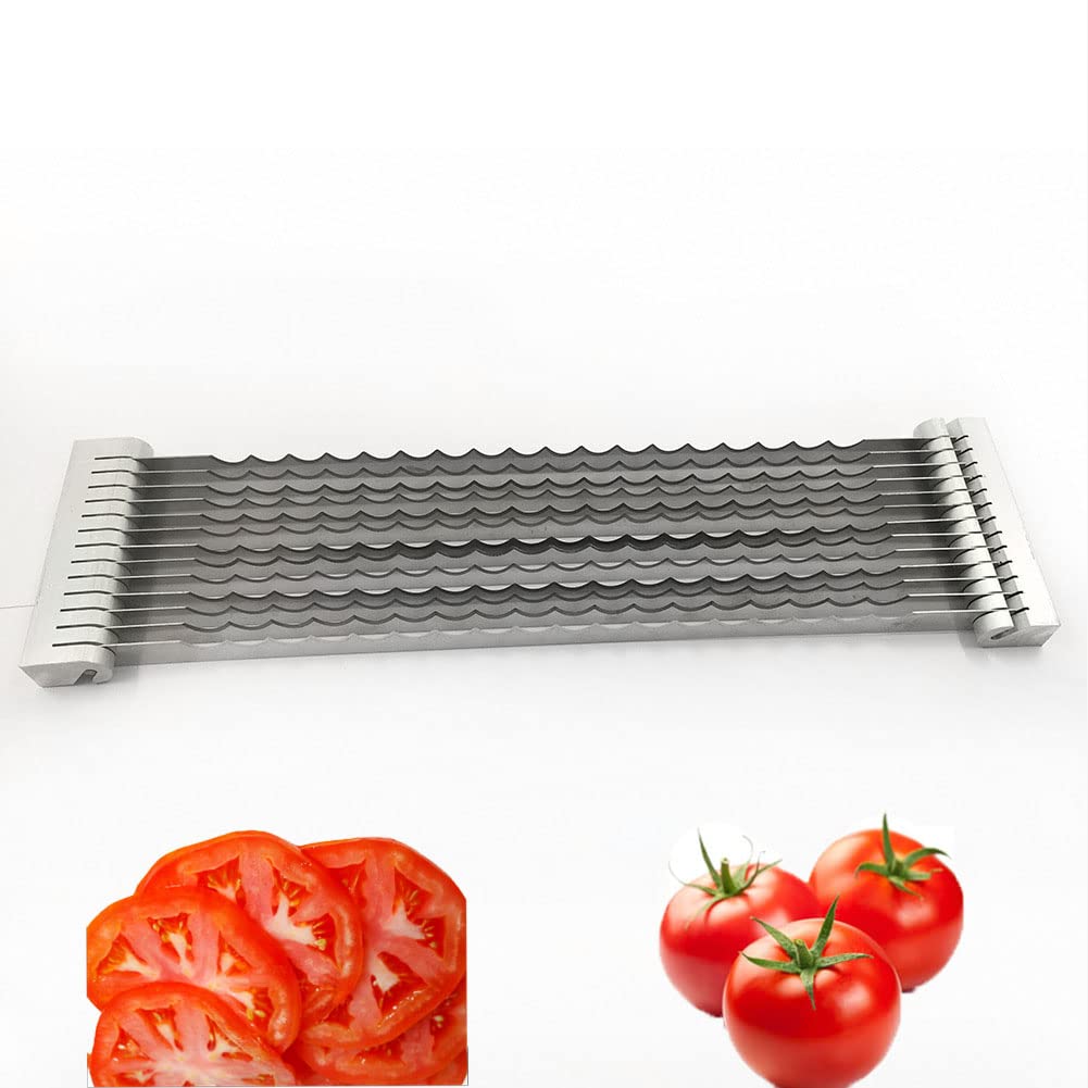 View 1 of Tomato Slicer Blade Replacement 3/16 Slicer Blade Assembly Suitable For Tomato Slicer Commercial Vegetable Slicer Manual Fruit Slicer Tomato Cutter (3/16" Stainless Steel Blade)