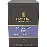 Taylors of Harrogate Earl Grey Black Tea Bags, 20ct (Pack of 1)