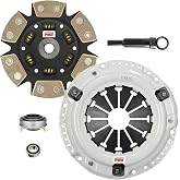 CMPRO Stage 3 Clutch Kit fits Civic Del Sol D15 D16 D17 1.5L 1.6L 1.7L | Performance Clutch fits DX EX Special Edition GX HX LX Reverb Si Value Package CX EX-R VX S | Off-Road &amp; Track Use