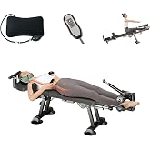 Spinal Decompression Table for Back Pain Relief, 440LB Capacity | Motorized Spine Decompression Back Stretcher for Sciatica &amp; Herniated Disc Relief, Lumbar Stretching