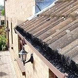 Hedgehog Gutter Brush Guard 100mm Black 4m Leaf Debris Blockage Prevention 24m view 4
