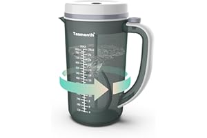 Electric Baby Formula Mixer Pitcher, Fast Baby Formula Maker with No Drip Spout & Locking Lid, Motorized 28oz Clump-Free Mixi