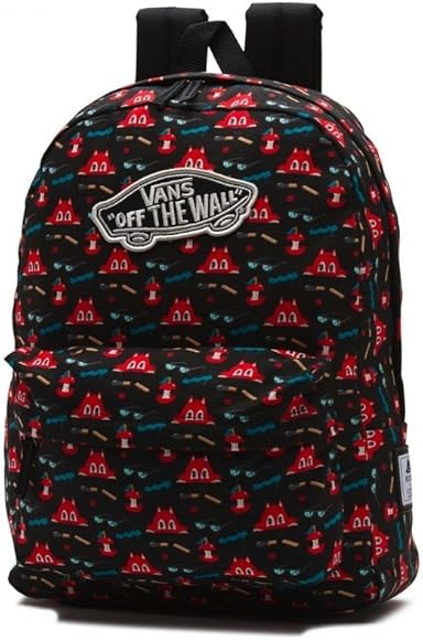 vans patterned backpack