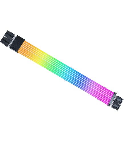 Cabo extensão Lian Li Strimer Wireless ARGB 24 Pinos com