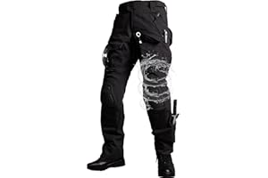 YKS JOOB G3 Tactical Combat Pants, Men's Military Ripstop Camo Army Pants for Outdoor Hunting Paintballing - No Kneepad