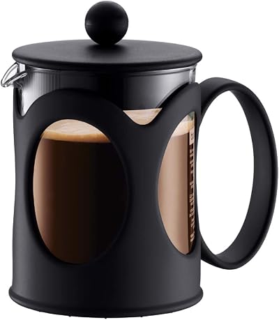 Bodum Kenya French Press 500ml 4 Cups Borosilicate Glass Stainless Steel