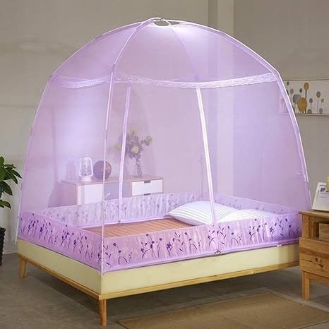 Amazon 蚊帳ベッド折りたたみ二重ドアをセットアップするのは簡単キャンプキャンプ旅行家屋外青 0 2 170 Cm Jgwjj 蚊帳 通販