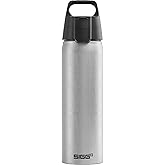 Sigg - Aluminum Water Bottle - WMB Pathfinder Alu - ClimatePartner Certified - Suitable For Carbonated Beverages - Leakproof & Lightweight - BPA Free - Grey - 0.75 L