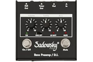Sadowsky SBP-1 v2 - Outboard Bass Preamp/DI - Give Your Bass the Famous Sadowsky Sound!