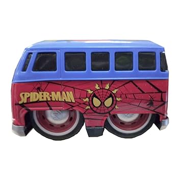 spiderman bus toy