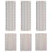 Qunqi 3pcs 830 tie point + 3pcs 400 tie point Experiment Mini Breadboard