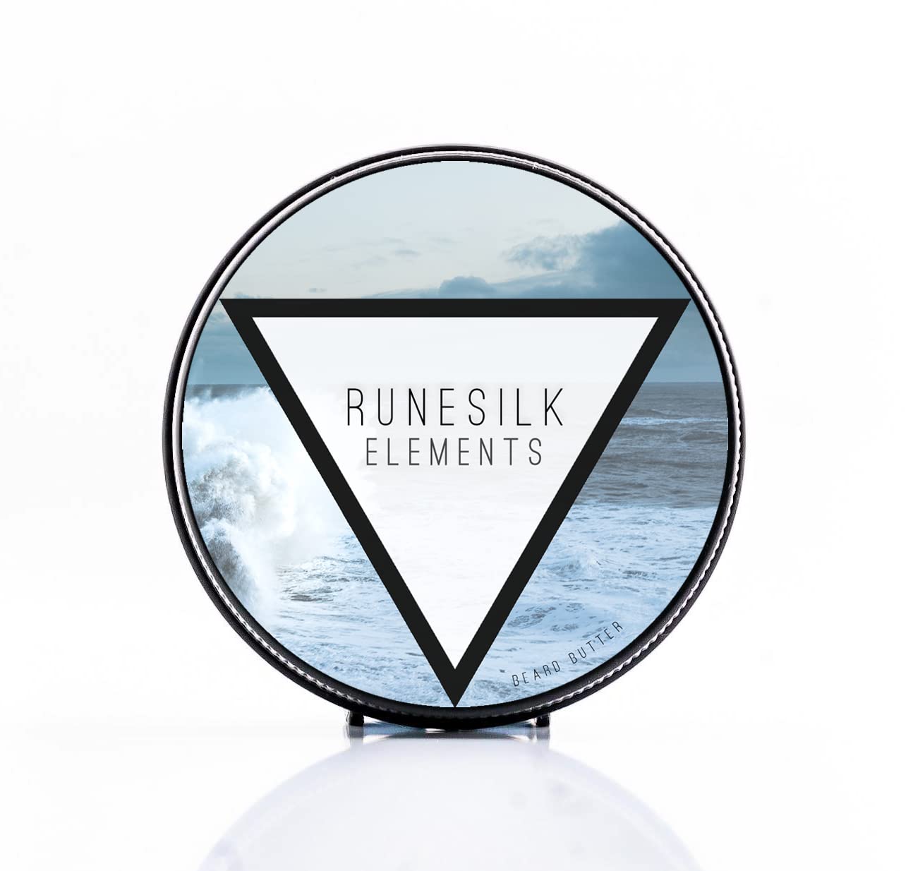 Elements Water Beard Butter by RUNESILK | All-Natural | Vegan-Friendly | Sandalwood, Lemon, Bergamot & Cucumber - 50g