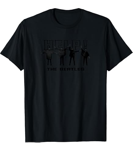 Amazon.com: The Beatles Help! T-Shirt : Clothing, Shoes & Jewelry