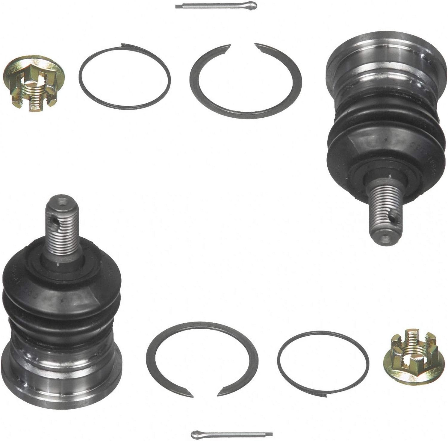 Pair Set 2 Front Upper Susp Ball Joints For Toyota 4Runner