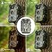 Trail Game Camera, 1080P HD 12MP 65ft Infrared Night Vision Hunting Mini Camera with 24LEDs, Motion Sensor, 0.5s Trigger Speed, IP66, 2.4