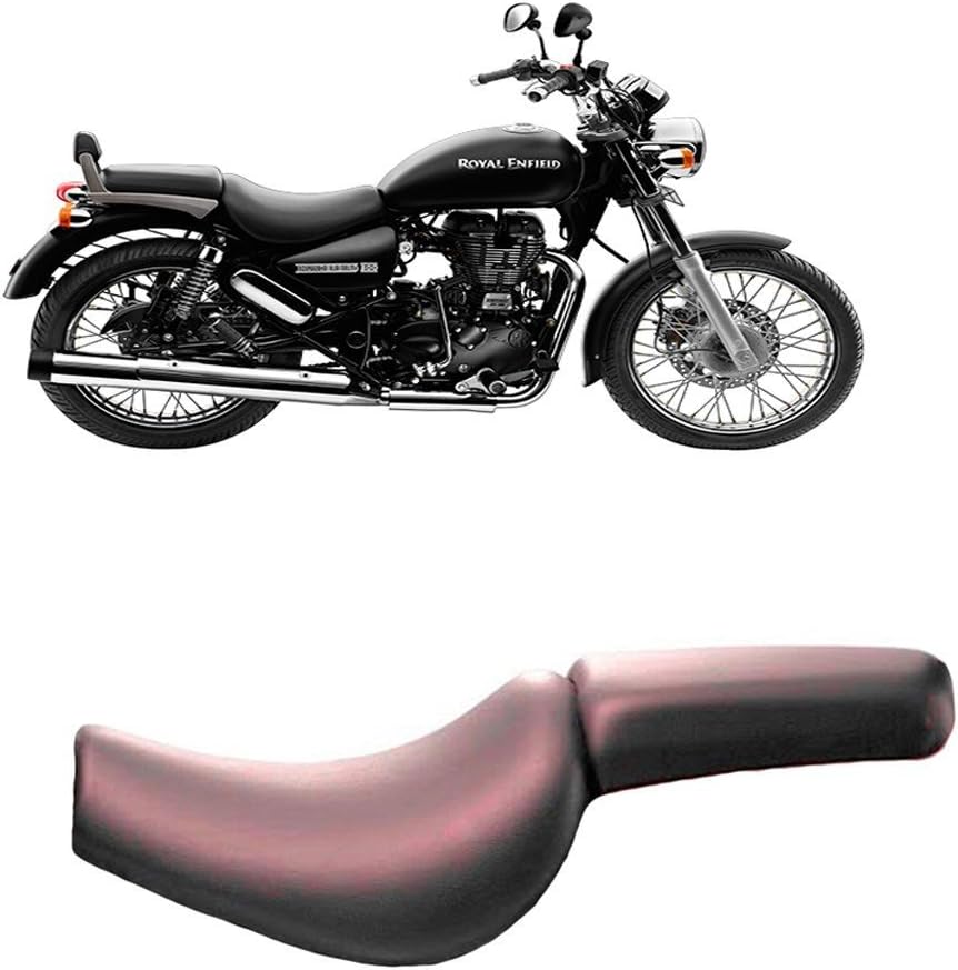 ALMOS Seat Cover for Royal Enfield Thunderbird 350cc (Black)