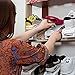 CEISPOB Shoe Organizer Space Saver, Adjustable Shoe Slots Organizer, Shoe Holders for Sandals Heels Casual Shoes Sneakers, 6 Pieces Set (White)