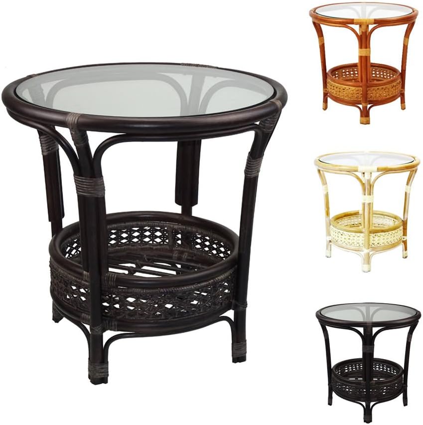 Best round coffee table glass top