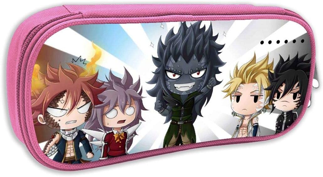 Fairy Tail Dragon Slayer Anime Cartoon Diy Pen Bag Pencil Case Coin Bag Cosmetic Makeup Bag Pouch Pink For Student Boys Girls Amazon Ca Home Kitchen