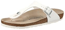 Birkenstock Gizeh, Unisex - Adults Sandals, White