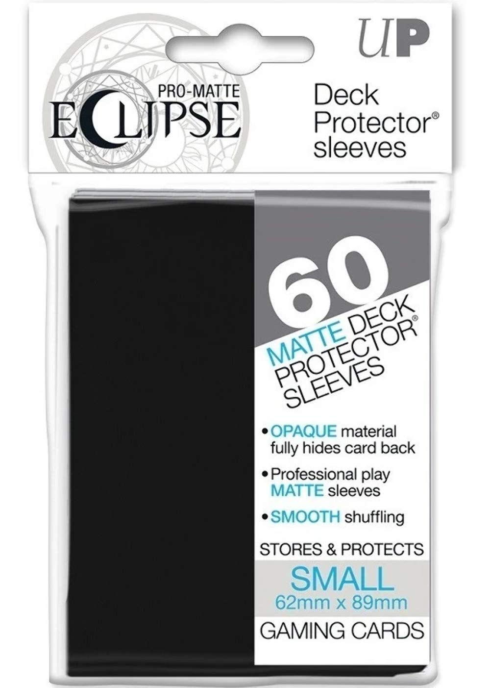 Ultra Pro Pro-Matte Eclipse Small Sleeves - black (60 Sleeves) - 85386