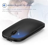 Seenda WGJP-031 Small Wireless Keyboard and Mouse, Ultra Compact USB Combo Black view 5
