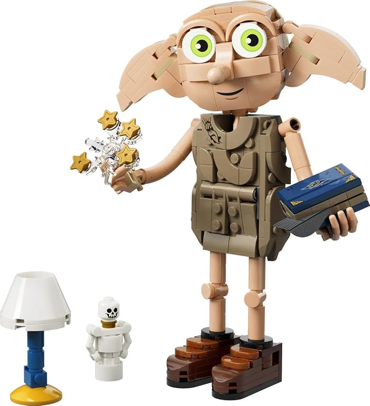 Harry Potter Dobby l’Elfe Libre - Jouet - Maquette se Transformant en Figurine de Kreattur - Décoration de Chambre d'enfant DIY - Cadeau pour Fille, Garçon ou Fan dès 8 Ans 76469 — photo 2 sur 8