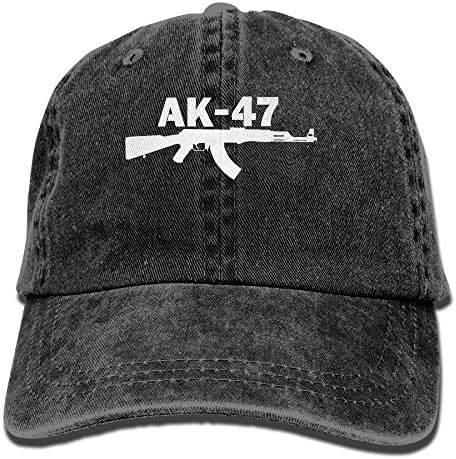 Fr45 Caps AK-47 Women Printed Baseball Cap Adjustable Snap-Back Hat