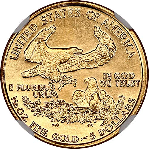 1993 P 5 Gold Eagles Gold Eagle Five Dollar Ms69 Ngc At