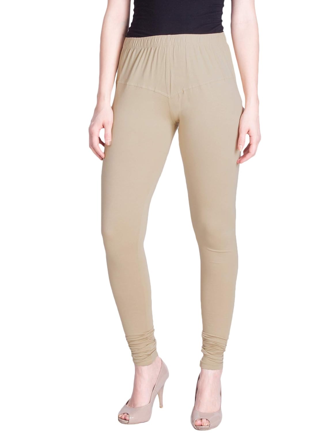 Buy Lux Lyra Women's Leggings (LYRA IC Legg Beige 18 Free Size) at