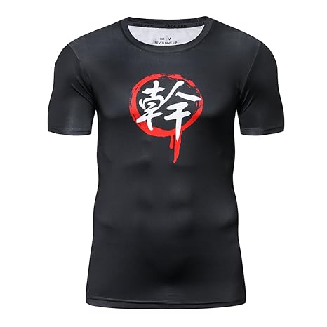 Hombre Función Camisetas de compresión Camiseta Fitness Función ...