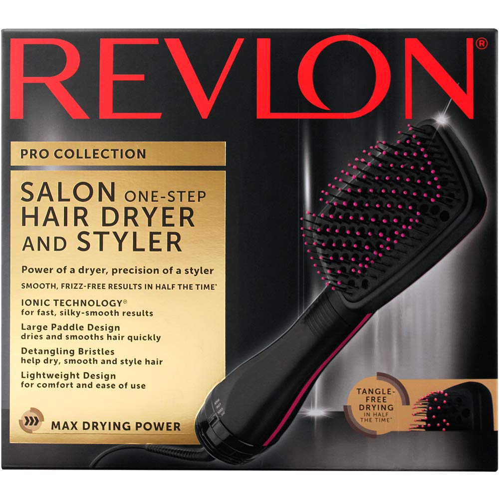 Revlon One-Step Hair Dryer And Styler, Black