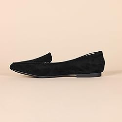 Amazon Essentials Women's Loafer Flat, Black
