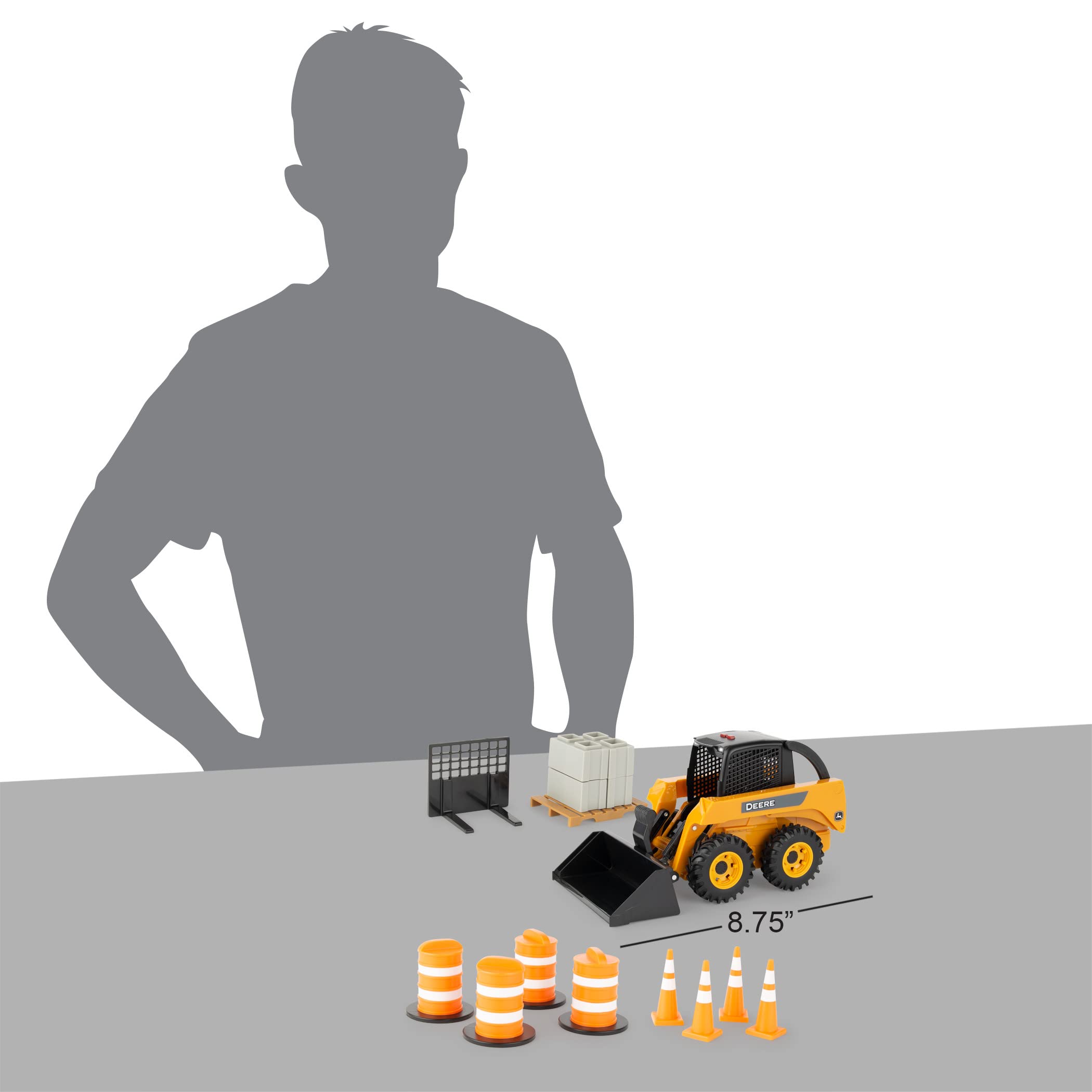 Mua ERTL Big Farm John Deere Skid Steer Set - 1:16 Scale - Construction ...