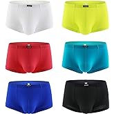 iKingsky Men's Bluge Boxer Briefs U-Hance Pouch Mens Stretch Underwear