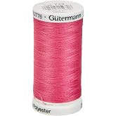 Gutermann Sew All Polyester Thread, 250 Mtr, Hot Pink (0733), 5.5 x 2.7 x 2.7 cm