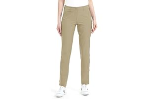 Lesmart Womens Pants Golf Stretch Lightweight Breathable Quick Dry Work Ladies Golf Pants with Pockets