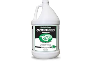 ODORCIDE ODORMED Odor Eliminator Concentrate – Pet Odor Eliminator for Strong Odor on Floors, Walls, Cages & More – All-Purpose Carpet Deodorizer w/Safe, Non-Enzymatic Formula (1 Gal, Crisp Mountain Air)