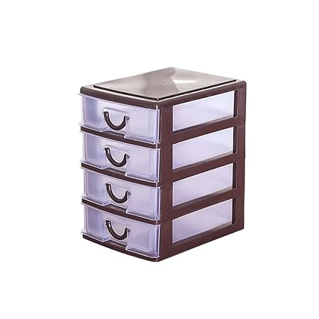 Xiangshang Shangmao 4 Floor Plastic Drawer Small Tower Storage